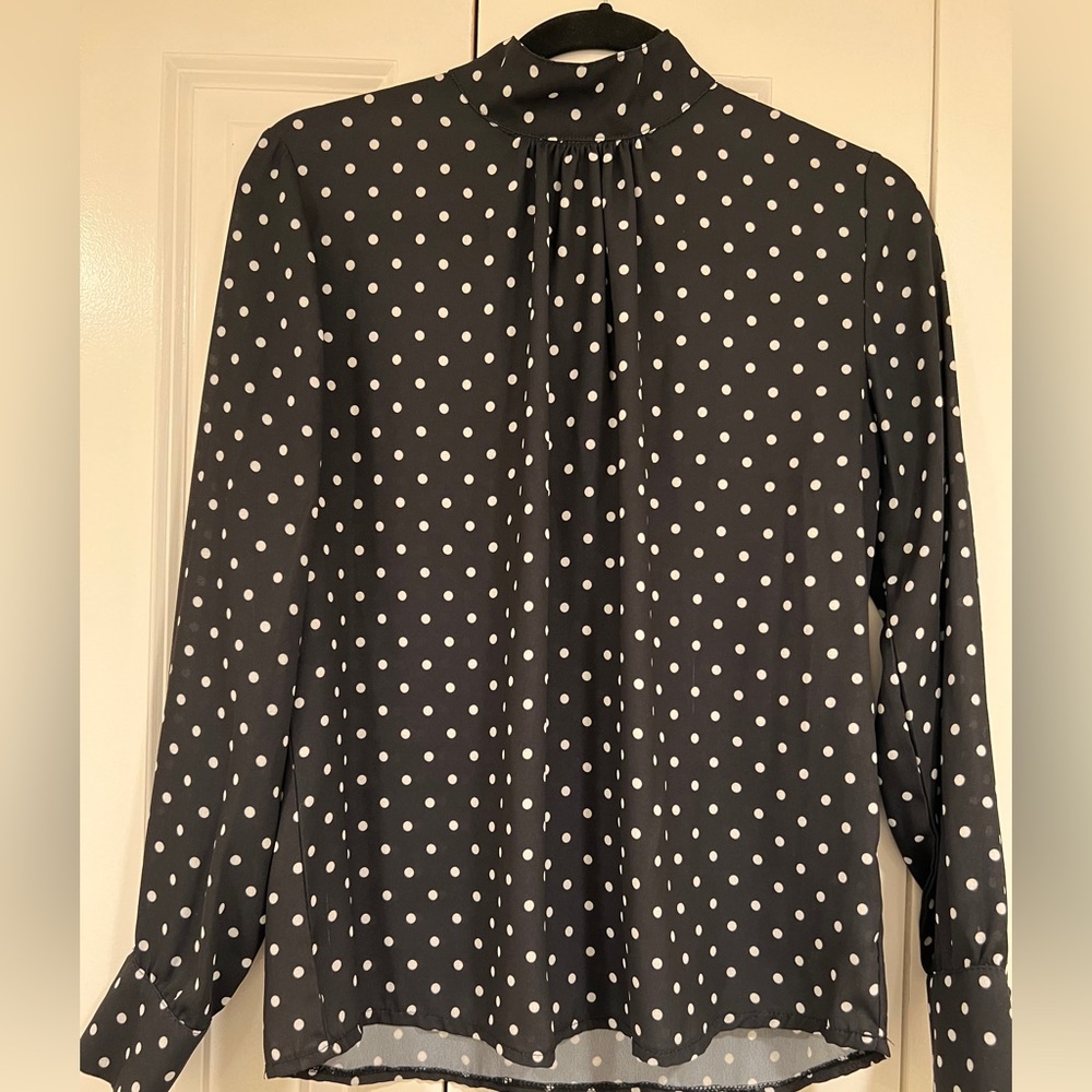 Black and white shirt